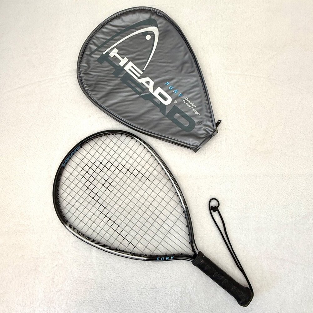 Head Fury Pyramid Power 21" Oversized Racquetball Racquet w/Cover